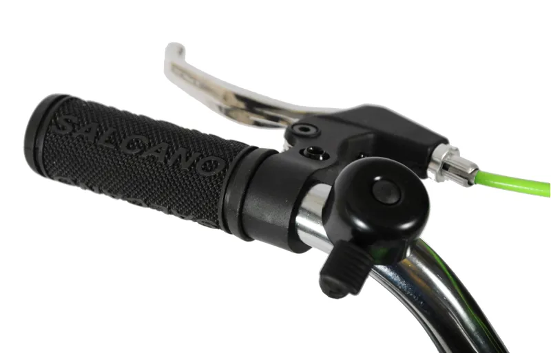 Salcano Wolf 16 Inch Wheel Kids Bike Black and Green-5